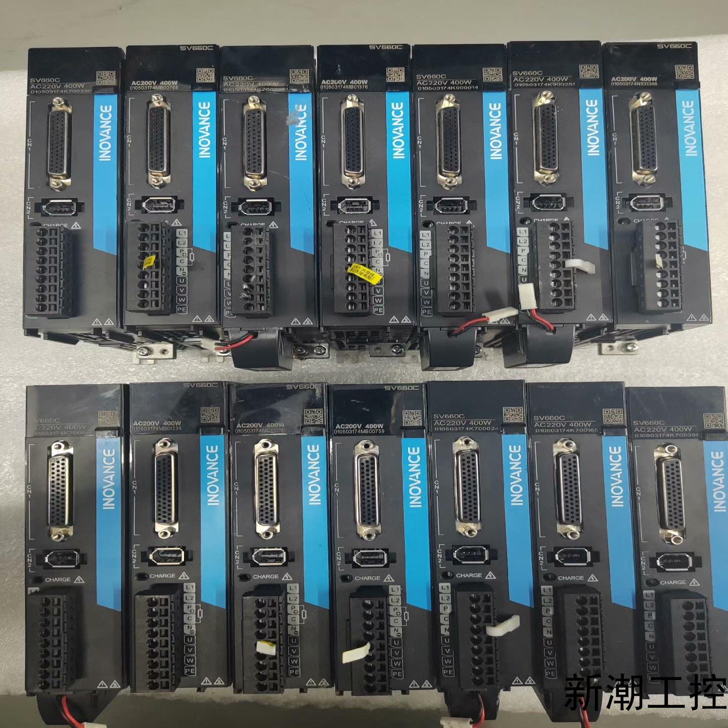 SV660CS2R8I汇川伺服驱动器400w配套电机也有议价商品