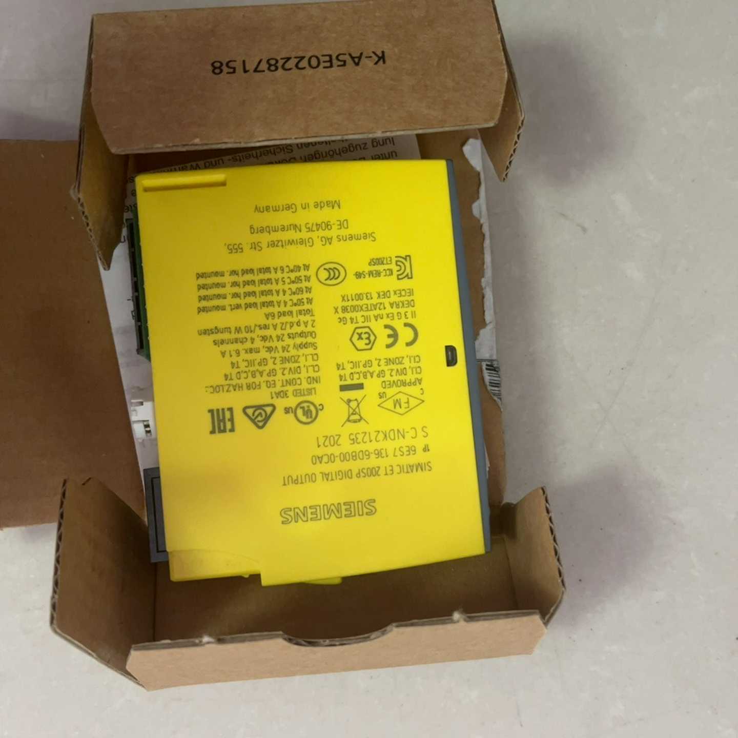 6ES7136-6DB00-0CA0开封一个询价