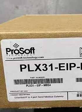 PLX31-EIP-MBS4 以太网/IP到Modbus串行~询价