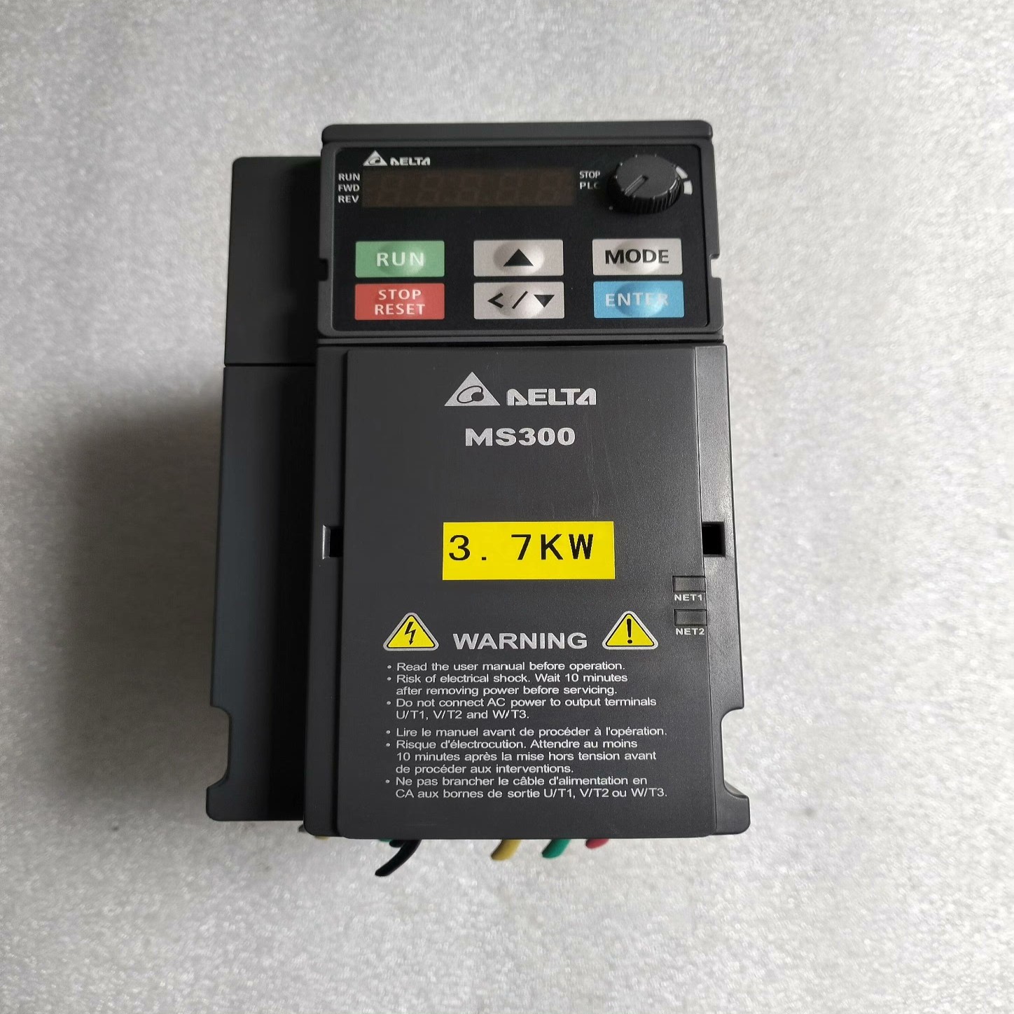 【请询价】台达变频器VFD9A0MS43ANSAA+37kw拆机实物
