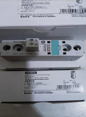 3RF2150-1AA06西门子固态继电器全新原装正品现货包邮