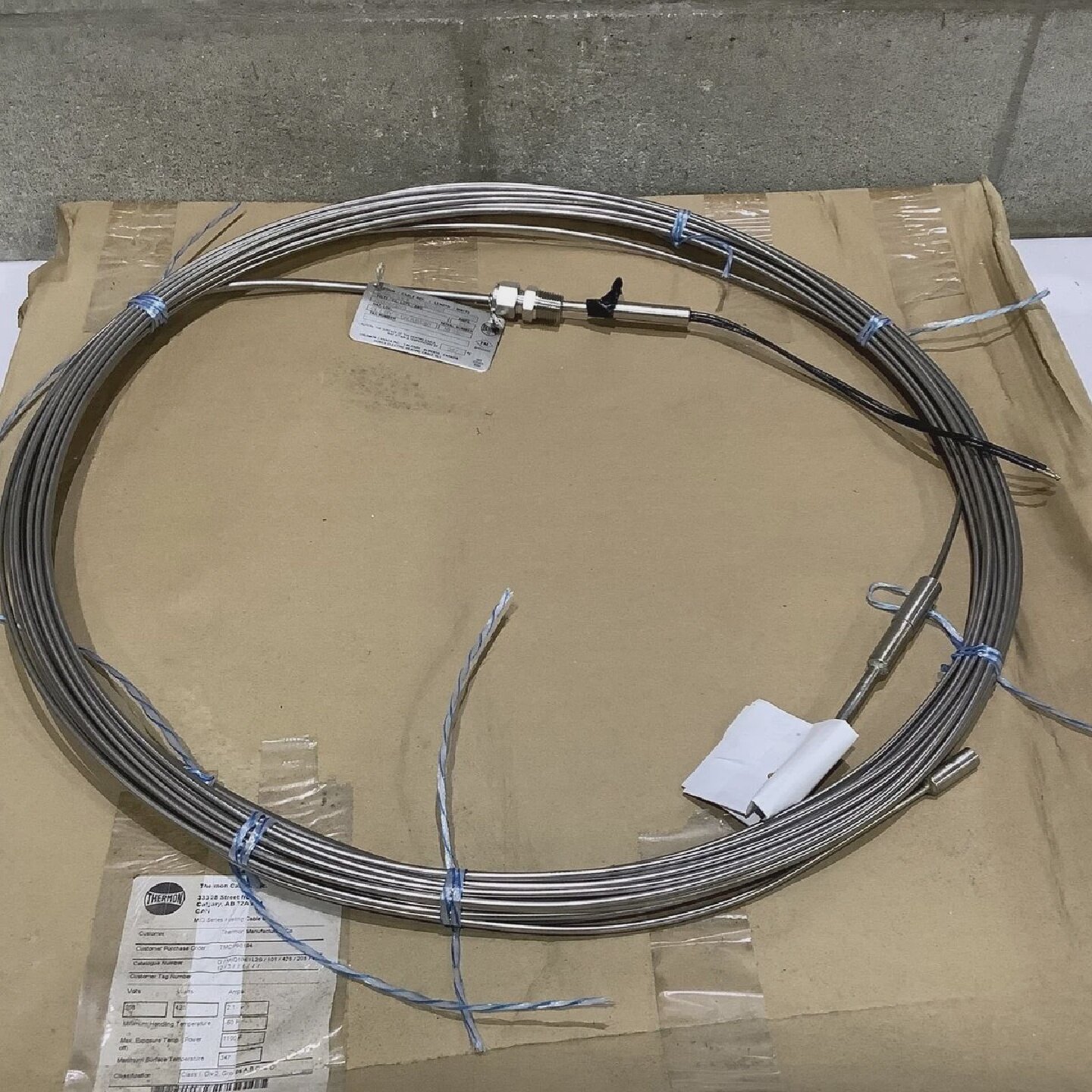 THERMON MIQ10E1L2S DMIQ10E1L2S101428 HEAT CABLE SET 101 FEET