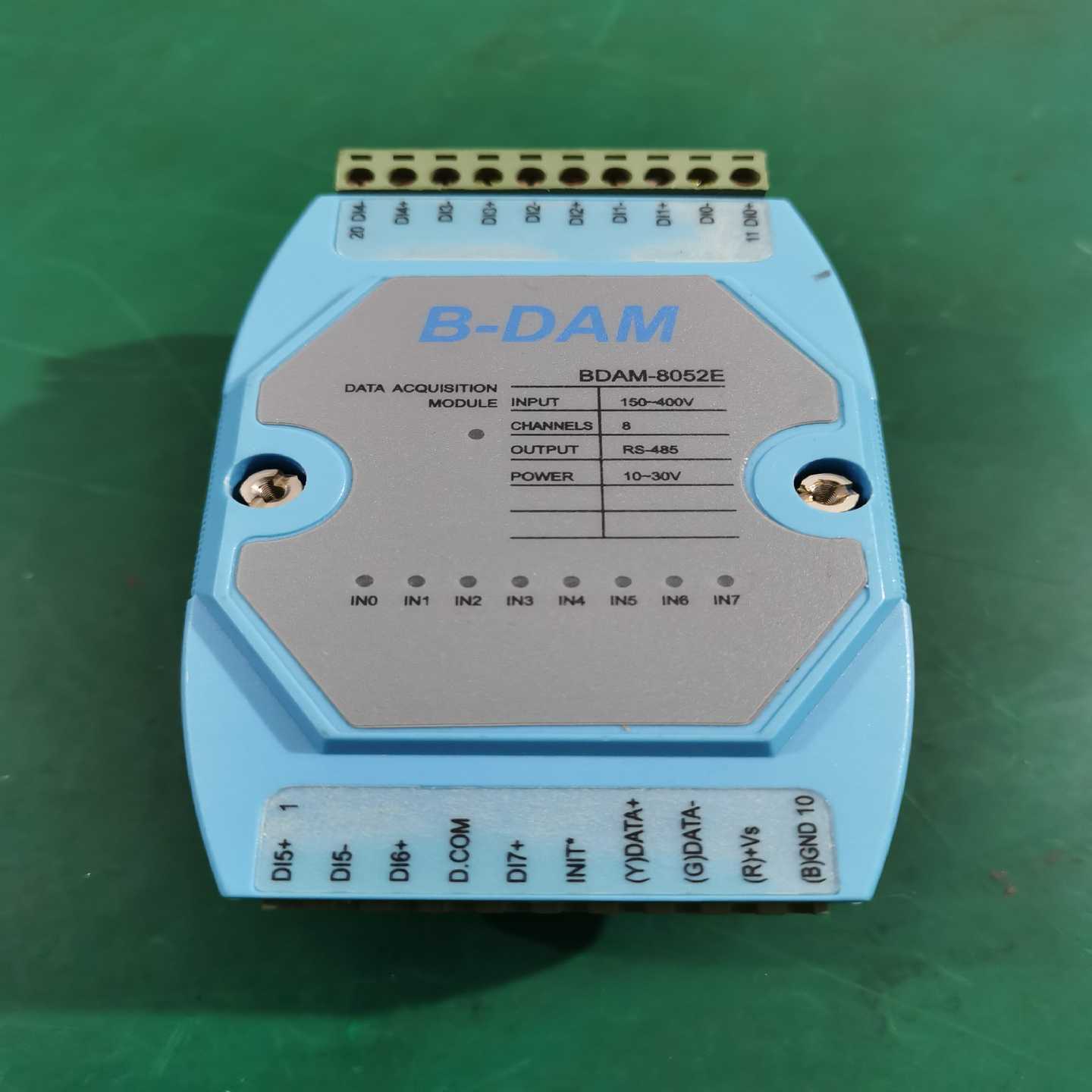 【议价】模拟量采集模块BDAM-8052E，功能，成色如图所示，适用