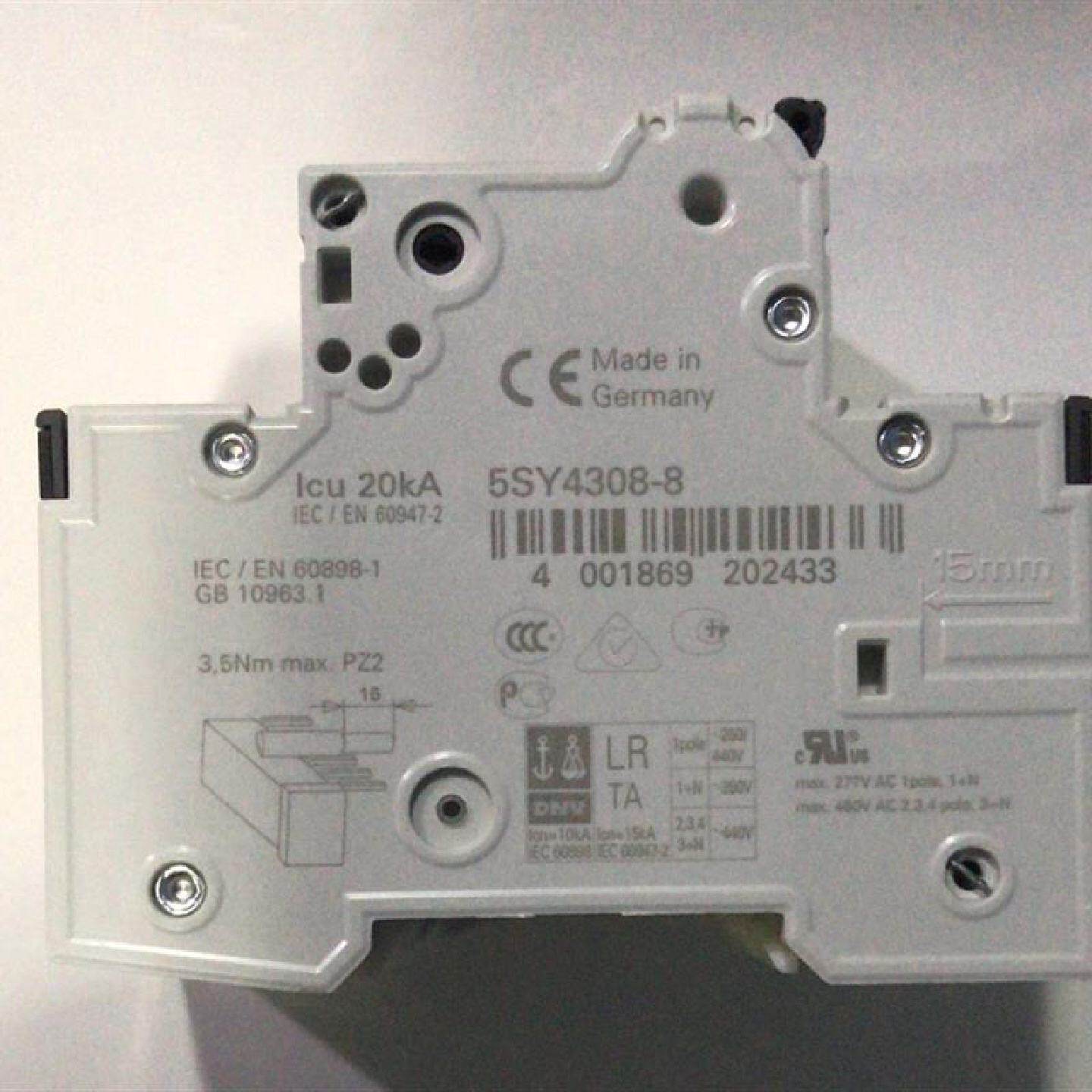 询价5SY43088保护漏电开关实物图片