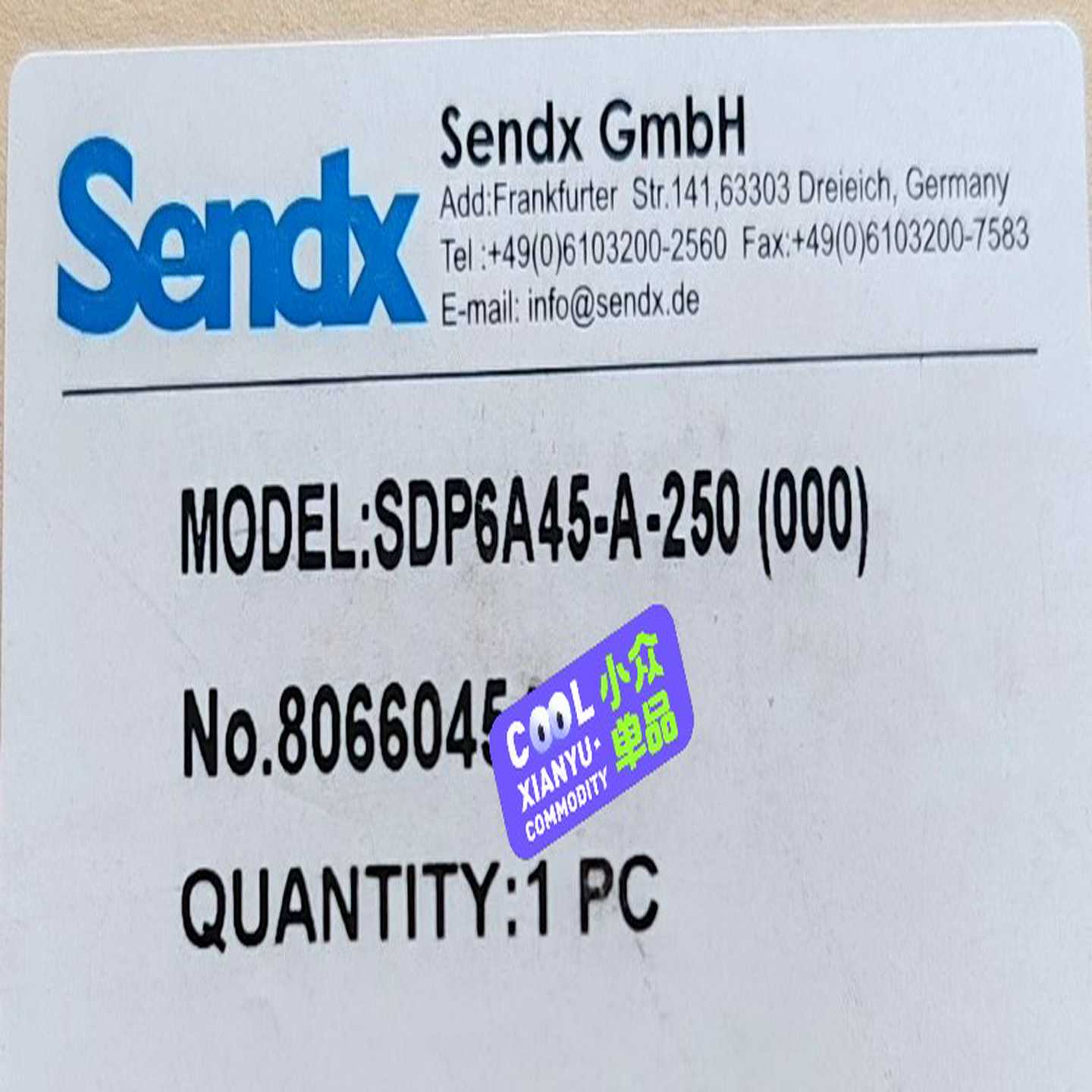 （议价）德国Sendx压力变送器SDP6A45-A-250(000