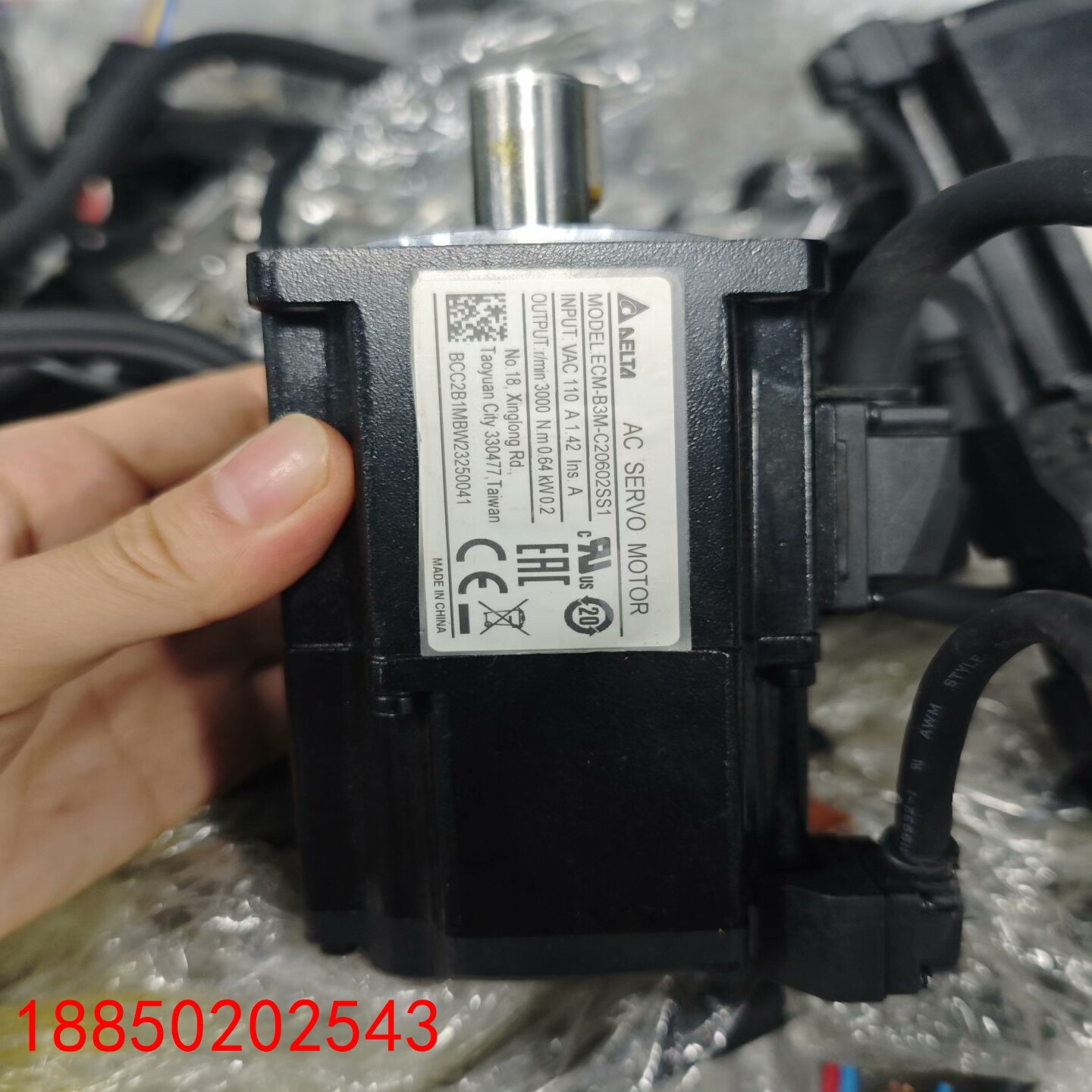 【请询价】ECM-B3M-C20602SS1台达伺服电机200W功