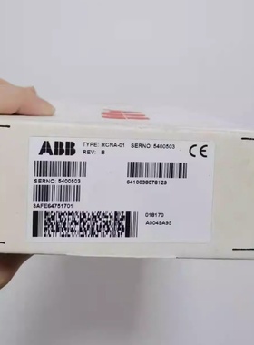议价现货RCNA-01全新原装正品ABB ACS800变频器通讯模块总线配接