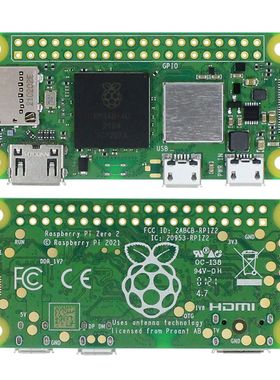 树莓派zero2w开发板RaspberryPiZeroW2W主板Python学习套件