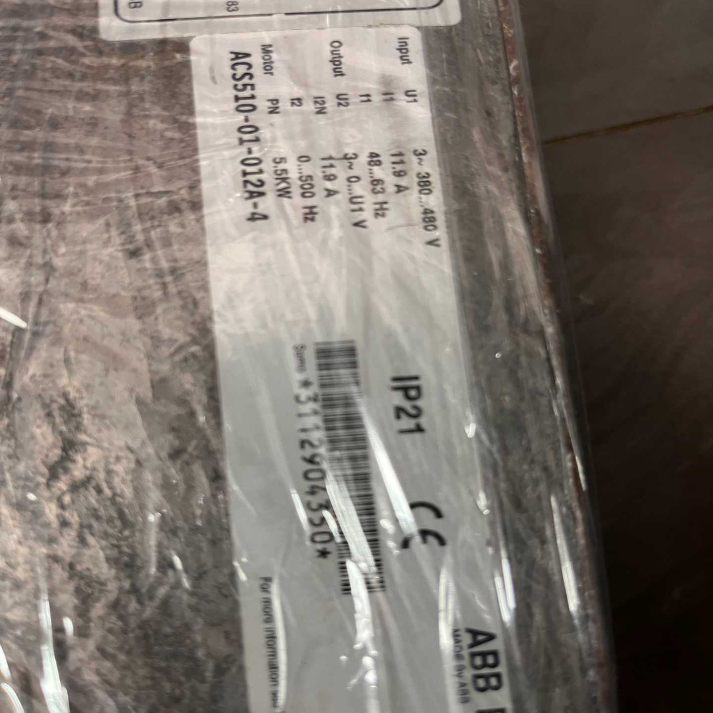 议价拆机acs510-01-012-4三个abb变频器5.