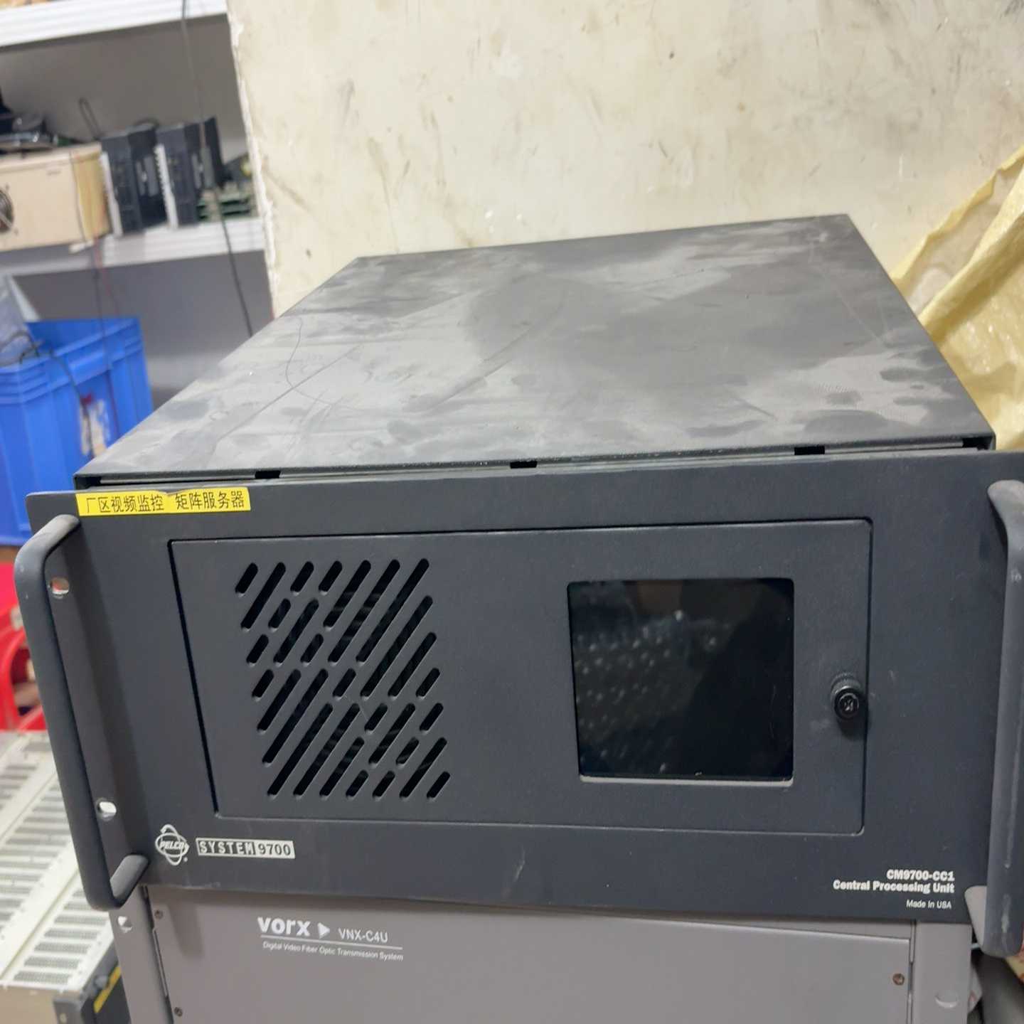 PELCO派尔高CM9700-CC1视频矩阵服务器，开机正常--议价商品