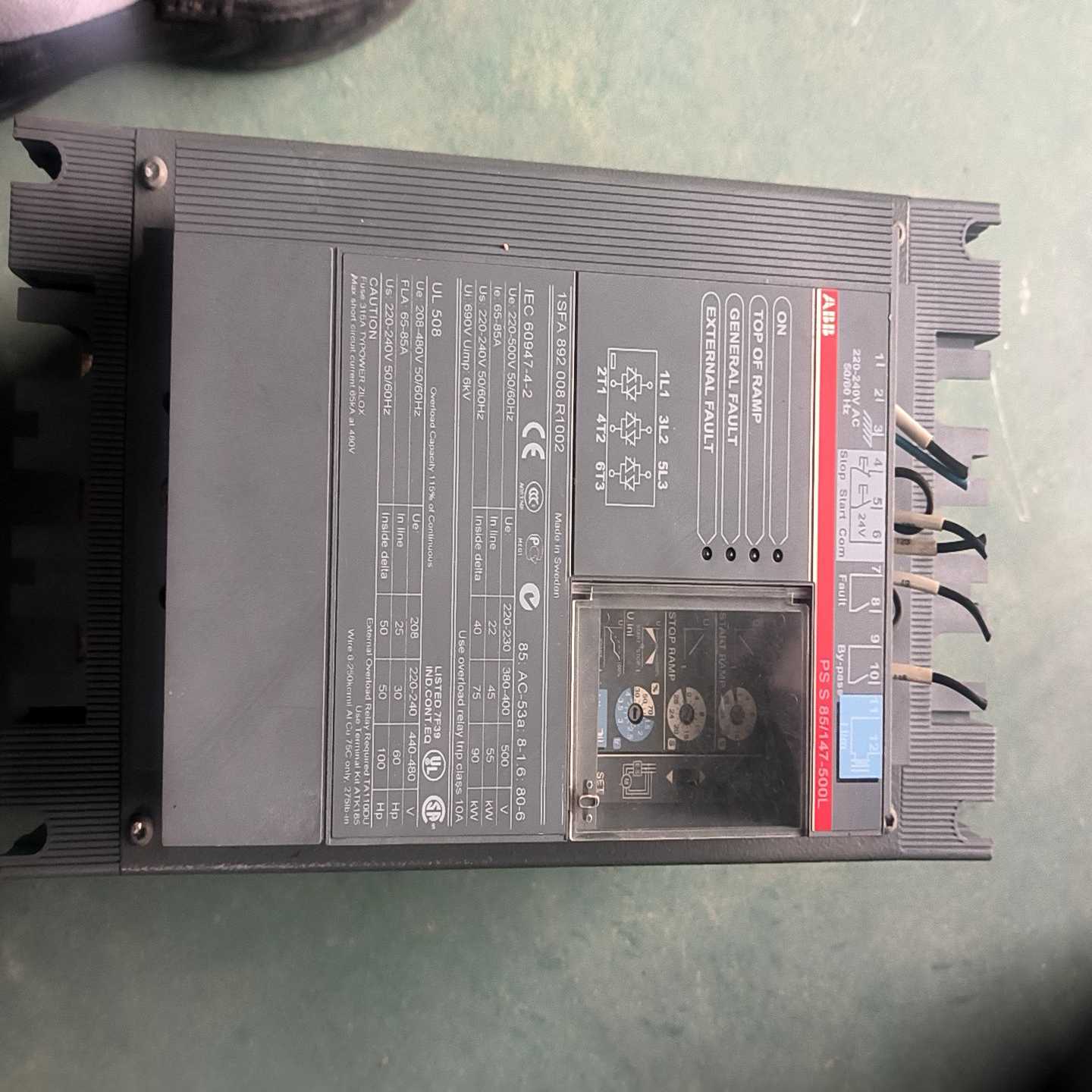 【议价】软启动PSS85/147-500L