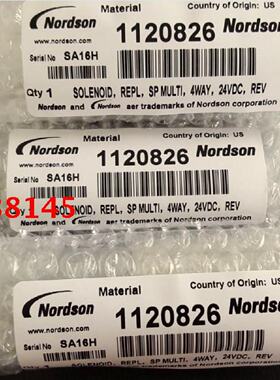 供应Nordson 美国诺信热熔胶机 电磁阀 SOLENOID,SATURN 1120826*