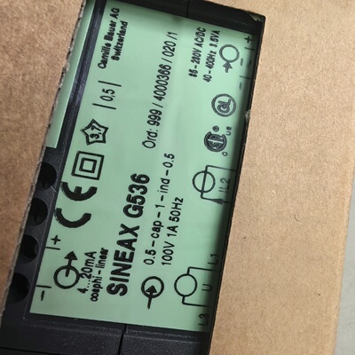 【询价】SINEAX电量变送器 G536 100V电压
