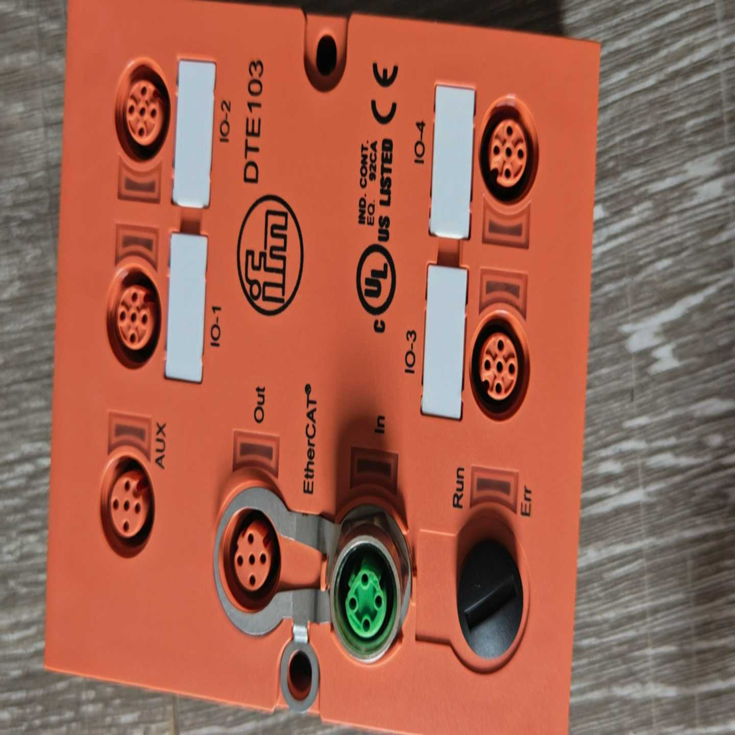 德国IFM易福门DTE103总线模块，全新原装正品！带Eth