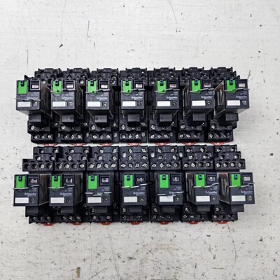 九九新可以的施耐德RXM4AB2BD继电器配RXZE2M议价