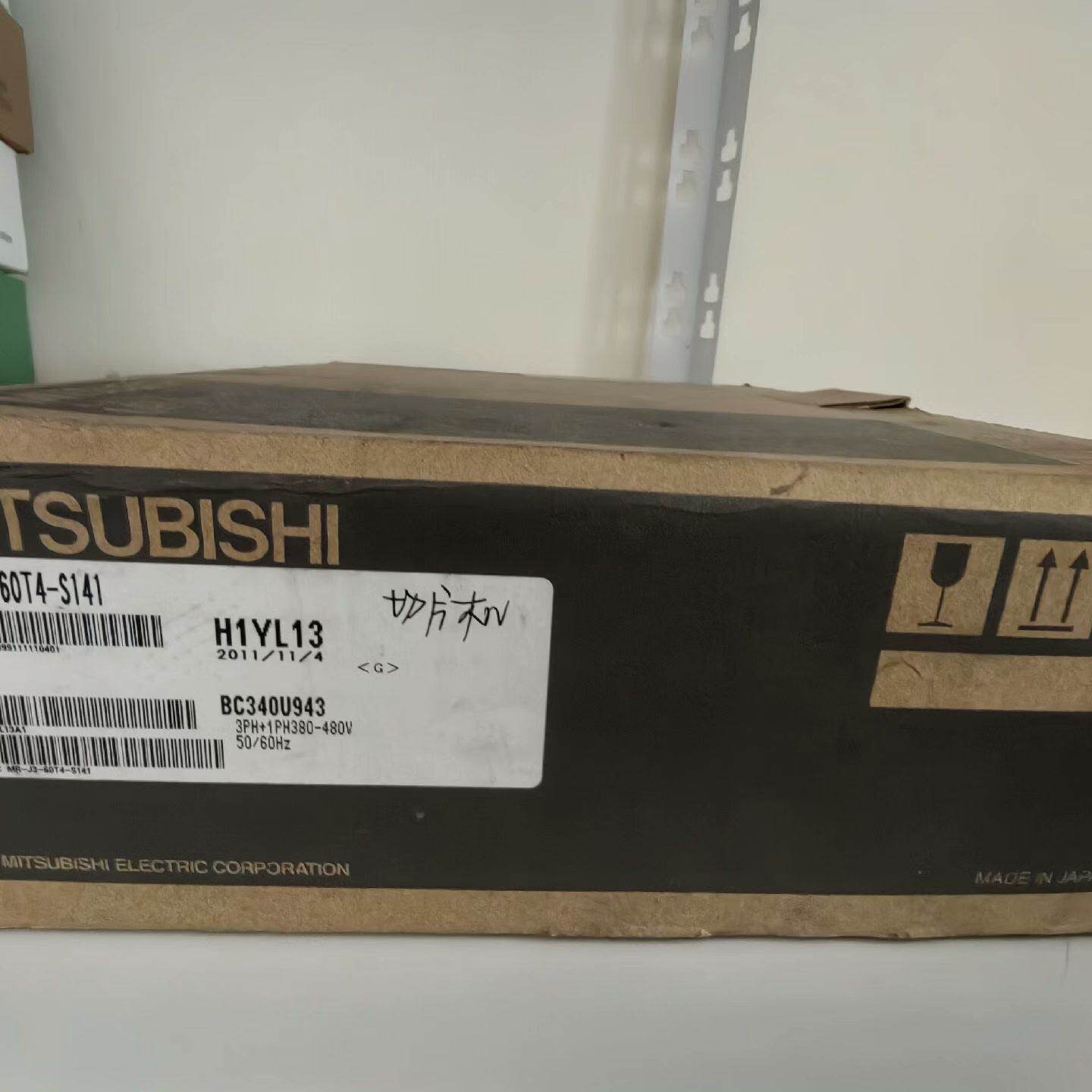 三菱MR-J3160T4-S141驱动器,全新实物图,外包装--议价商品