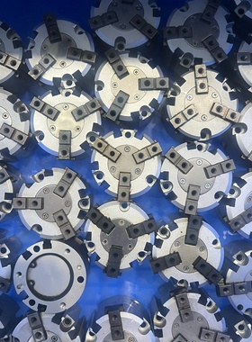 正品SMCMHS332D三爪手指气缸二手拆机成色新