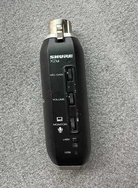 （议价）Shure/舒尔X2u/MVX2U旋钮被人为破坏，功能
