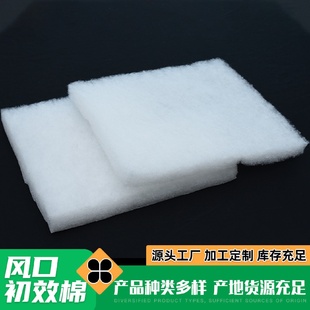 风口初效棉风机烤漆房空气过滤棉空调进风口防尘初效过滤棉