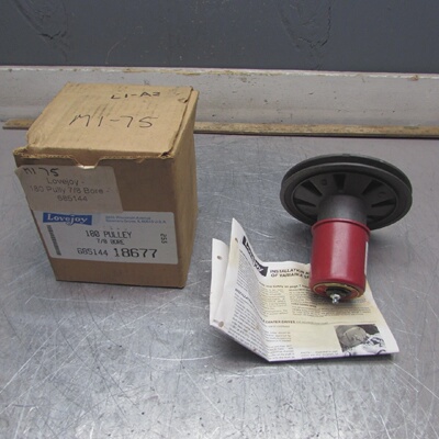 LOVEJOY180型可变速度PULLEY78英寸孔全新带盒优惠