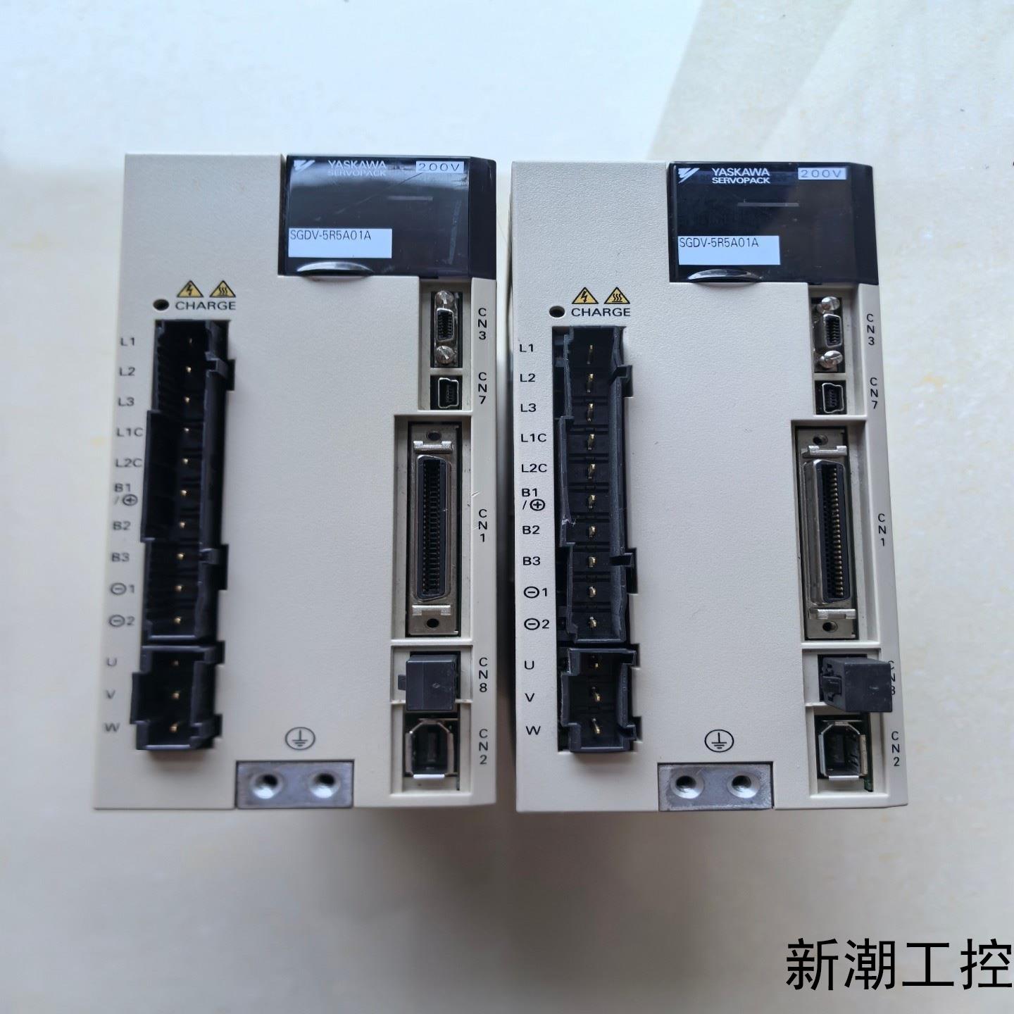 安川伺服驱动器SGDV-5R5A01A原装拆机实物拍摄议价商品