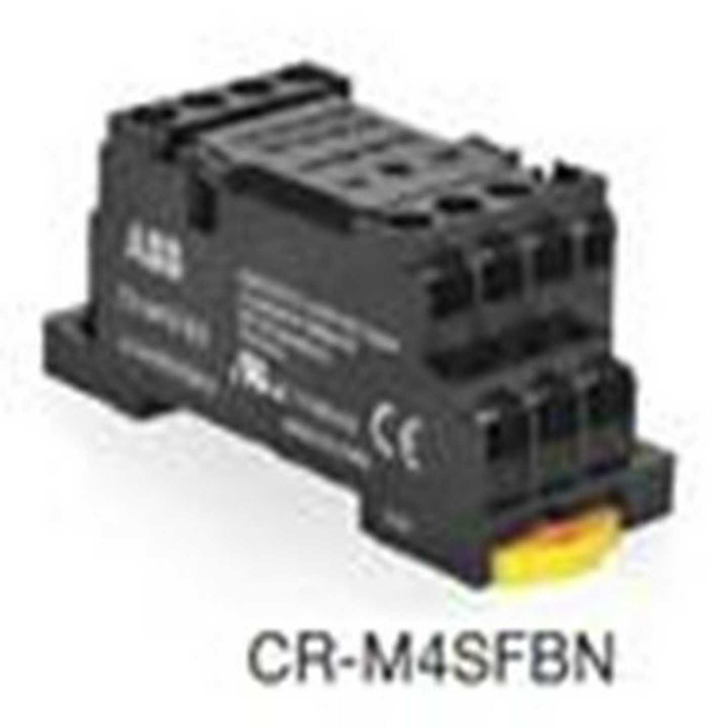 ABBCR-MX系列中间继电器底座cCR-M4SFBN;10158291