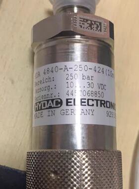 议价HYDAC贺德克HDA -4840-A-250-424(10m)压力感测器，全新原装