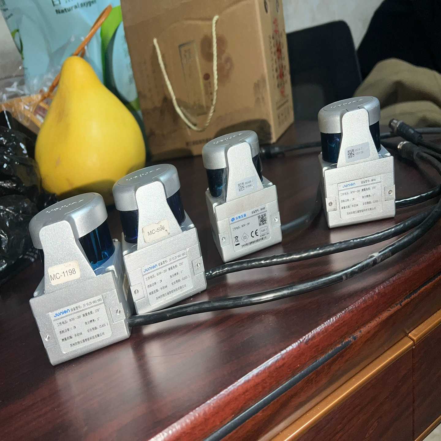 玖物互通Junion激光雷达，型号JU-YLJX-001-0