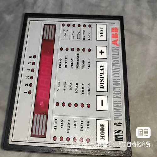 ABB RVS6 POWER FACTOR CONTROLL~询价
