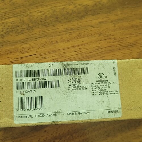 询价-PLC模块6ES71936BP000DA0