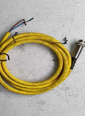 AB罗克韦尔871TM-BH5N18-H2传感器连接线，黄色~议价