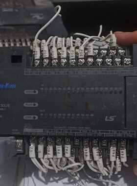 LS产电PLC控制器，型号K7M-DR30UE，功能正常。实议价