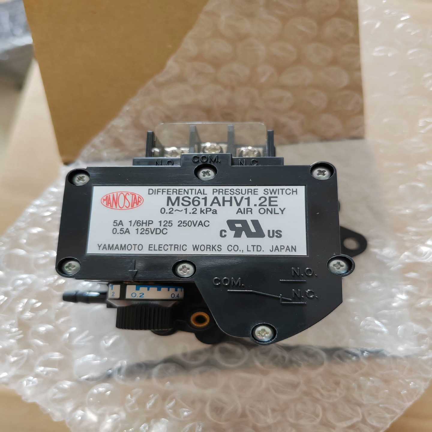询价~MANOSTAR山本MS61A系列微差压开关