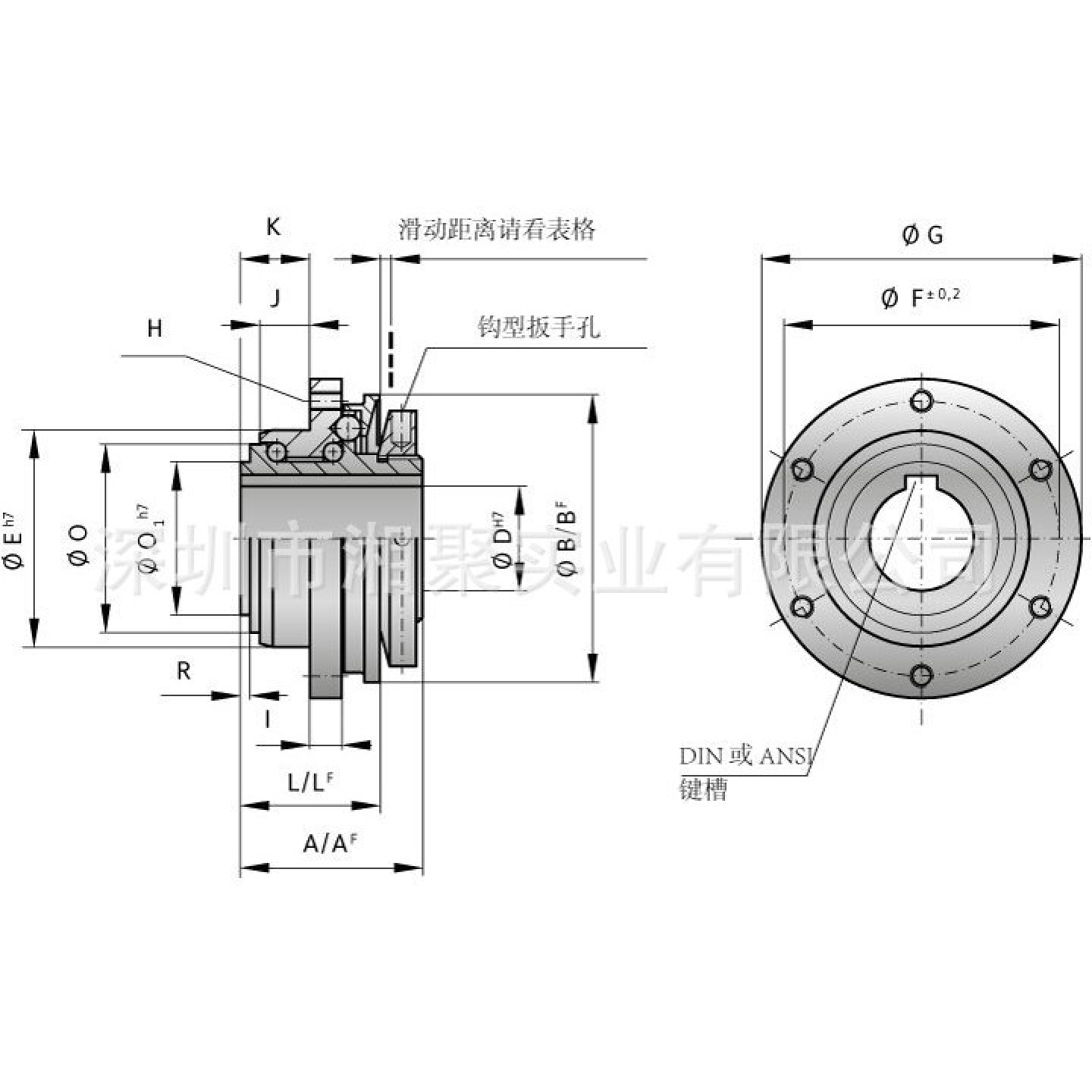 厂家批发RW安全型联轴器RW带键槽连接联轴器RW联轴器批发