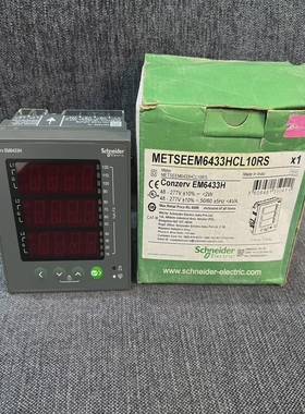 SCHNEIDEREM6633HENERGYMETERFORPOWERMONITORINGMETSEEM6