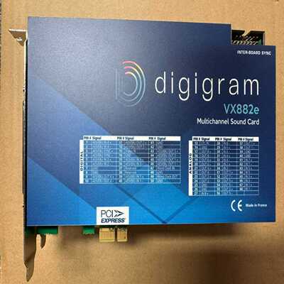 Digigram VX882e 声卡 9.5新拍前询价