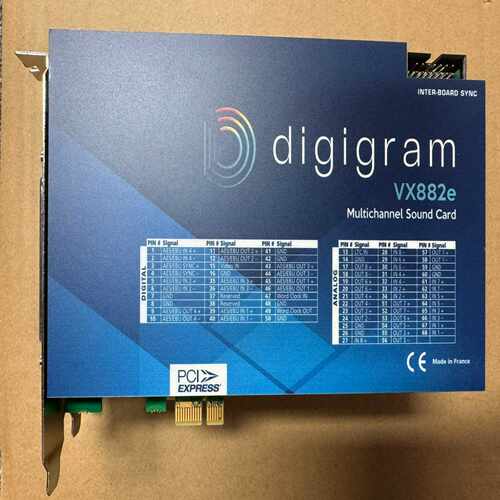 Digigram VX882e 声卡 9.5新拍前询价