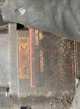 议价三菱数控电机HA80NC-S带白色编码器OSE253拆机包好