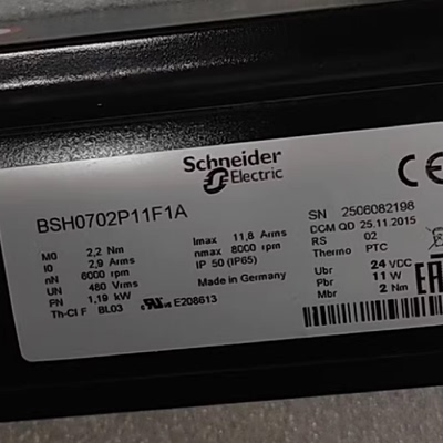 议价施耐德全新电机BSH0702P11F1A  更多Schneider产品请咨询