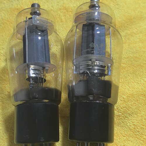 询-曙光电子管FU7下来的有四个一个一百