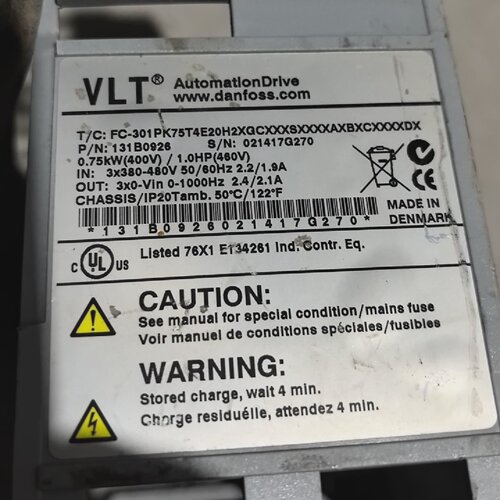 溢价-丹佛斯变频器FC301PK75T4E20H2系列驱动板和主