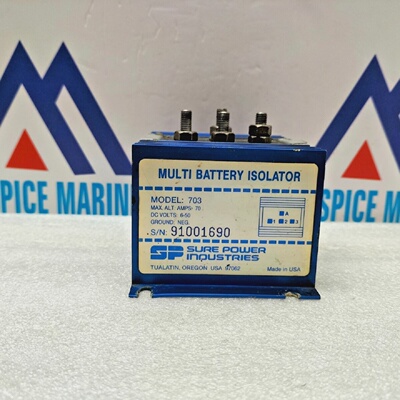 Sret Puissance 703 Multi Batterie Isolant 3 140A Marine Rv D