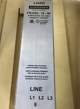 议价全新原装正品SCHAFFNER滤波器FN3258-16-45现货FN 3258-16-45
