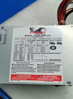 NipronPCSA-300P-X2V工业设备工控机电源【卡奥电子】