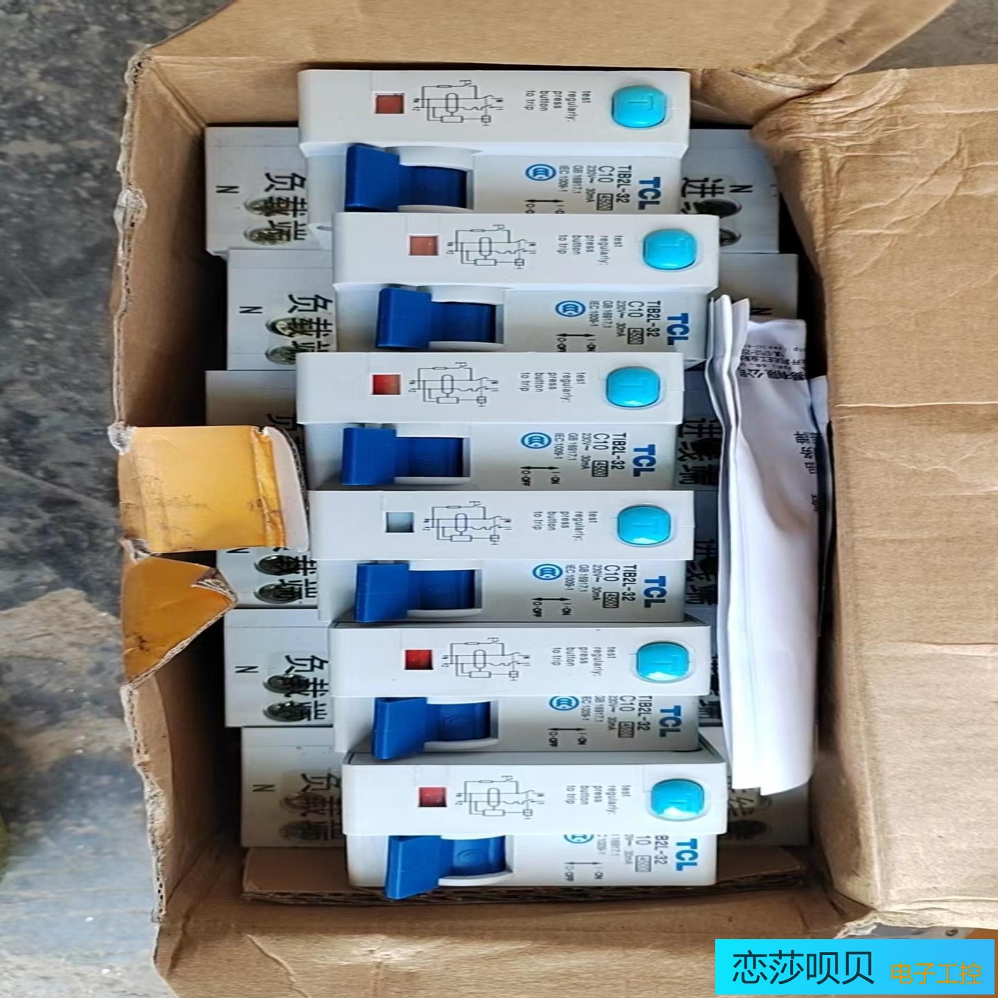 TCL漏电保护器 TCL国际电工1P10安空开 一个