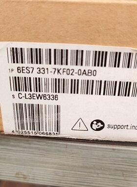 议价Plc Module Model 6Es7 3317Kf020Ab0适用