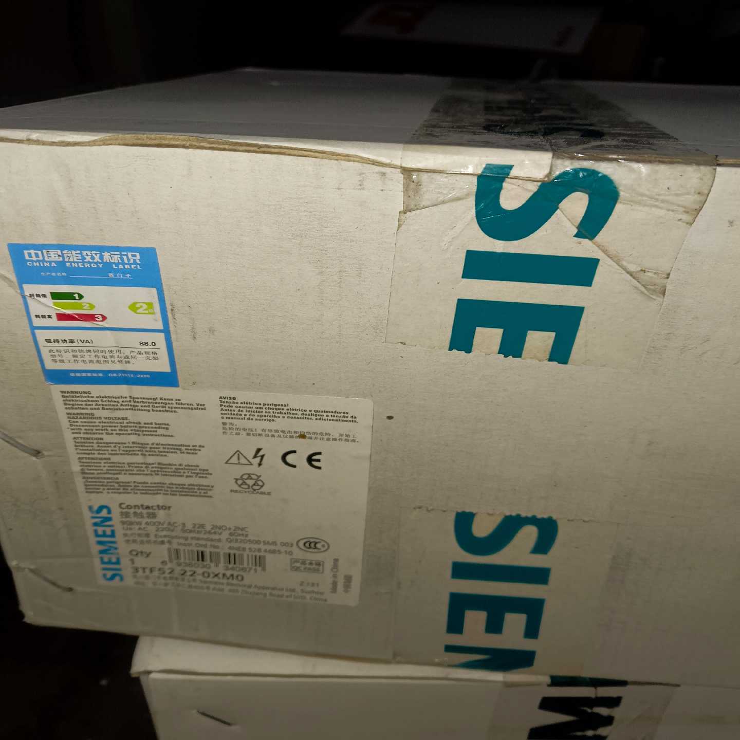 接触器3TF52-22-0XM0库存询价
