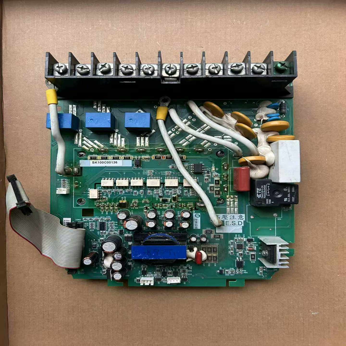 【星慕电子】士林变频器驱动板SK107c04501B带富士7MBR50V - 封面