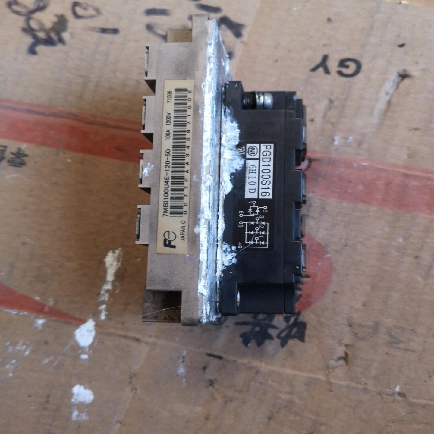 富士模块7MBI100U4E-120-50 PGD100S1（佳毅工控）