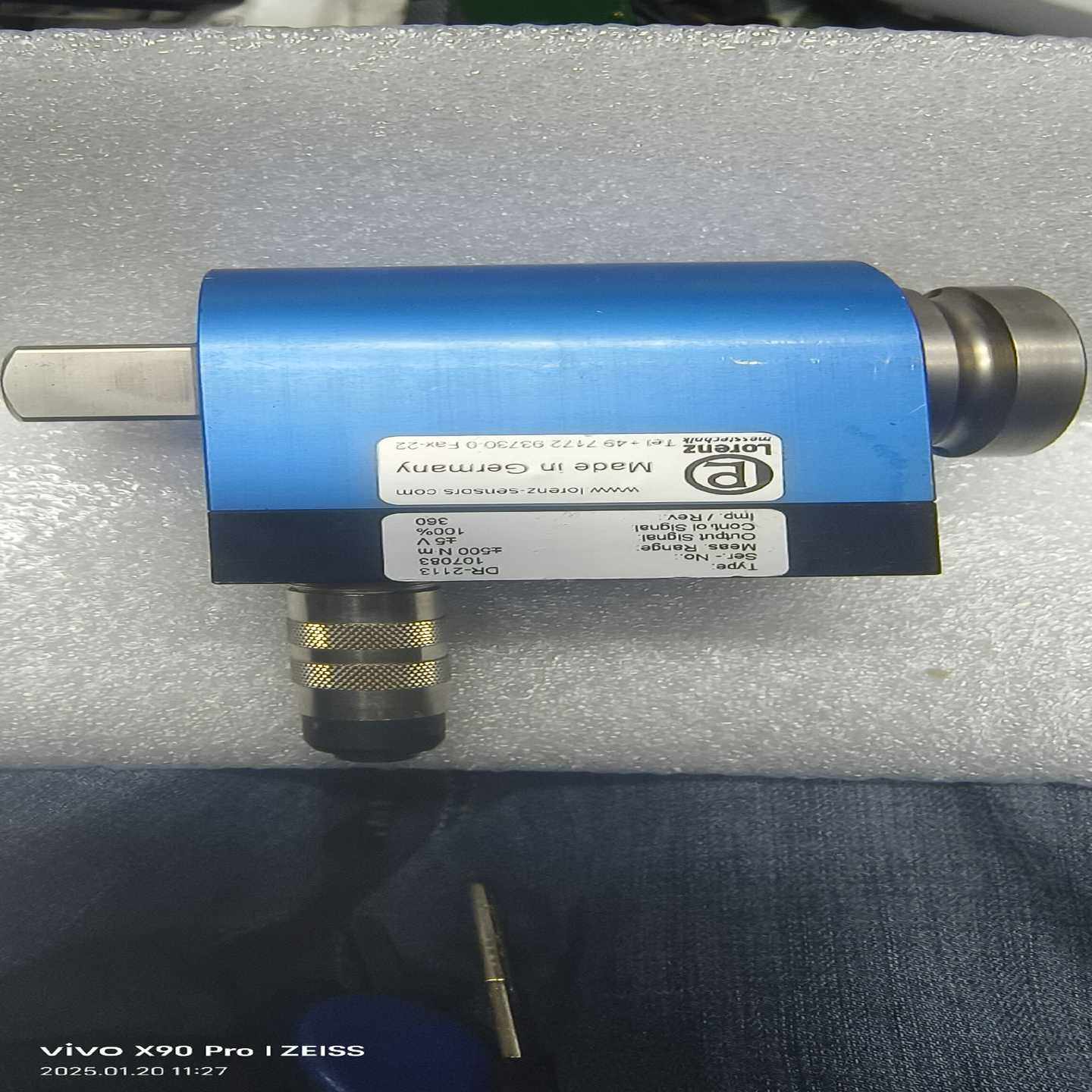 德国洛伦兹Lorenz扭矩传感器dr-2113成色如图功能正询价